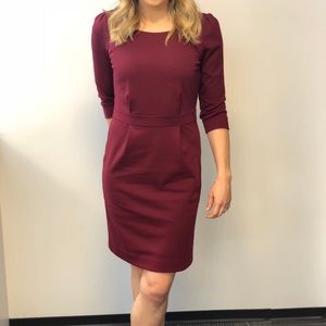 Banana Republic Three-Quarter Sleeve Dress
